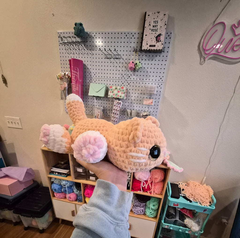 Crochet Kitten Plushie