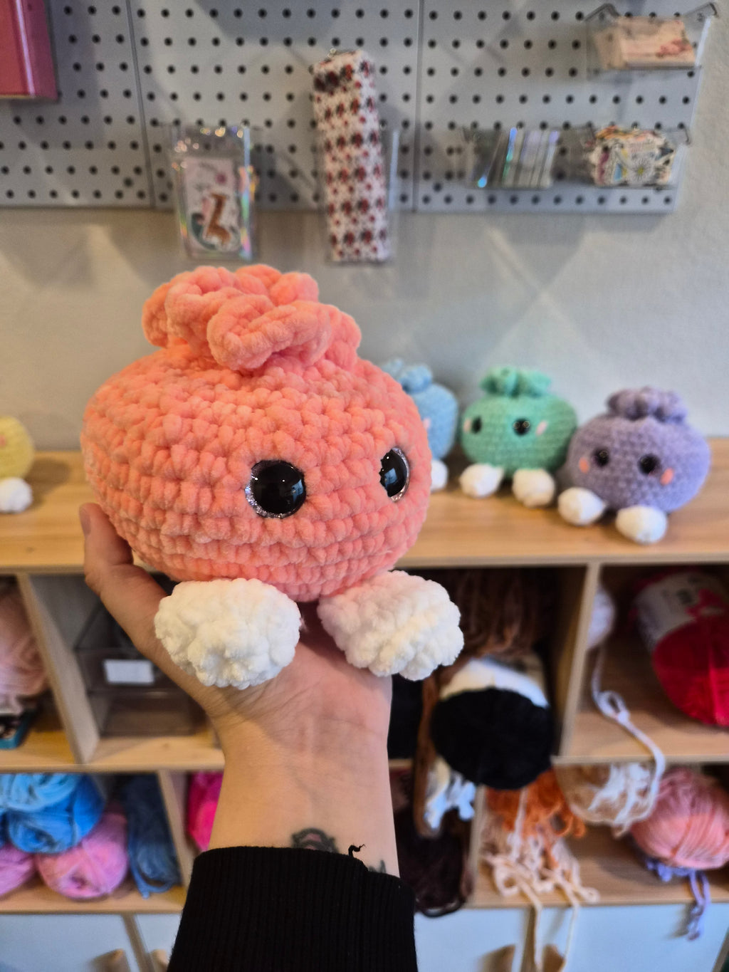Crochet Dumpling Plushie