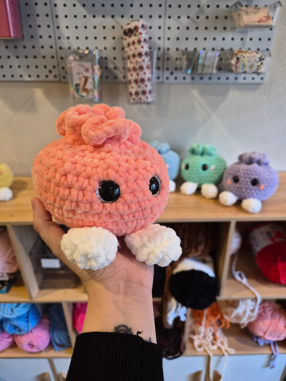 Crochet Dumpling Plushie